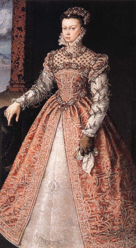 SANCHEZ COELLO, Alonso Isabella of Valois,Queen of Span